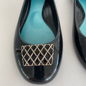 OKA-B flat Lacey black soft US10 (9.5) Made in USA